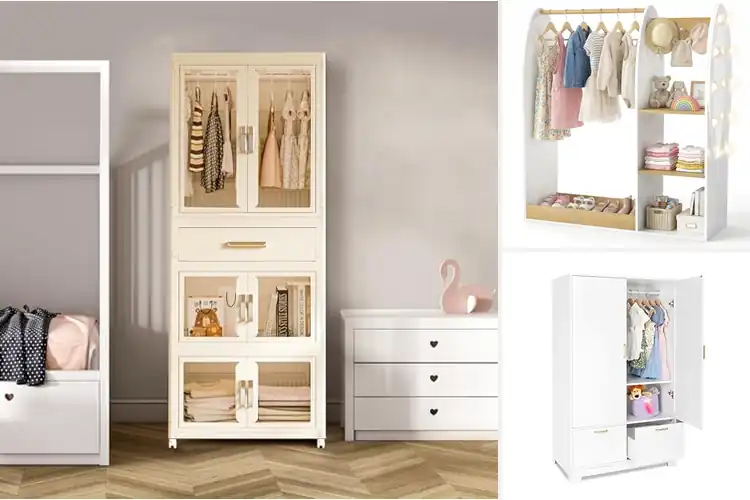 Detailed view of Best Safe And Sturdy Kids Wardrobe