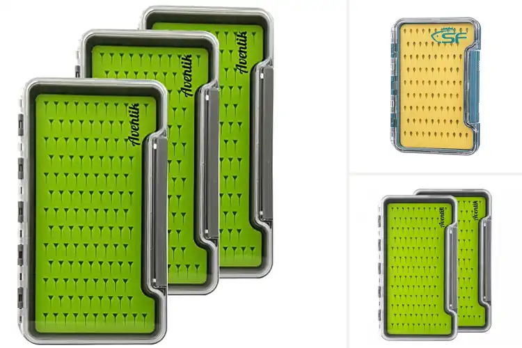 Detailed view of Best Silicone Fly Boxes