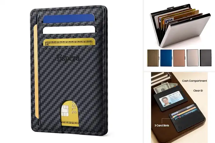 Detailed view of Best Slim RFID Card Holders
