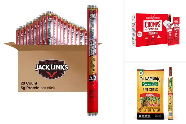 Detailed view of Best Sugar Free Beef Sticks: The Perfect Protein Snack
