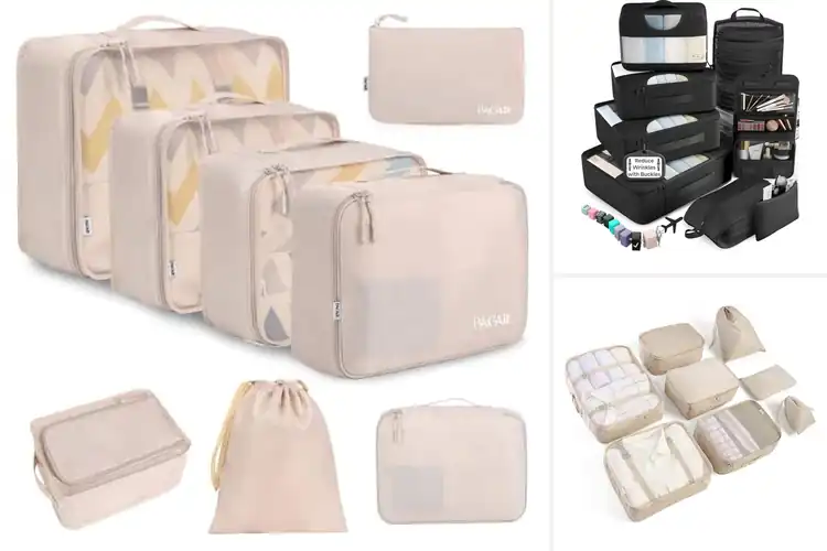 Detailed view of Best Suitcase Organizer Bags