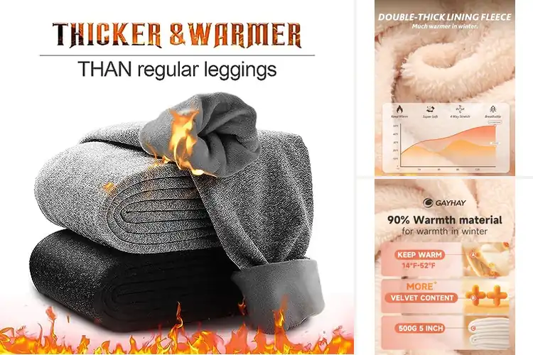 Detailed view of Best Thermal Leggings: Stay Warm with Top-Rated Picks