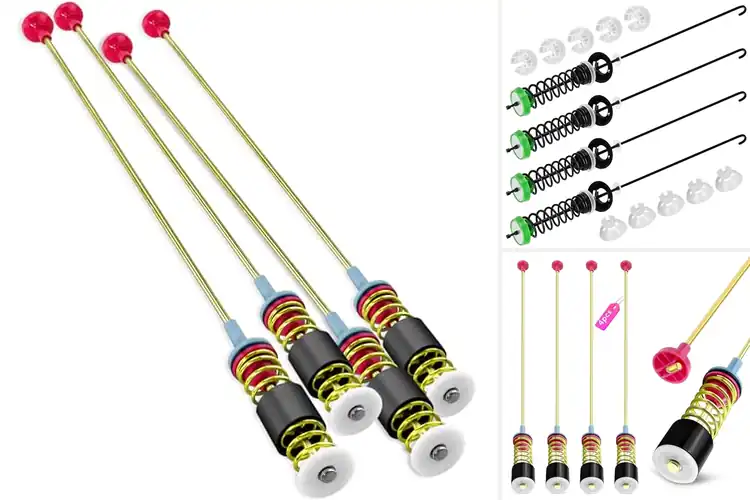 Detailed view of Best Washer Suspension Rods