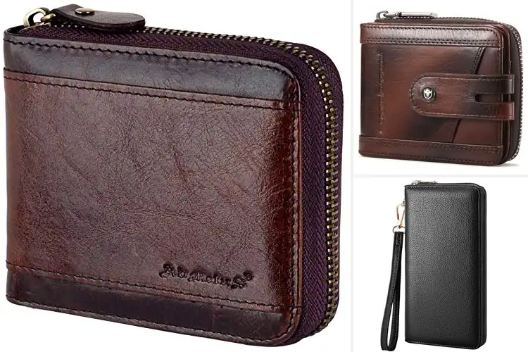 Detailed view of Best Zipper Wallets: Secure Essentials & Stylish Storage